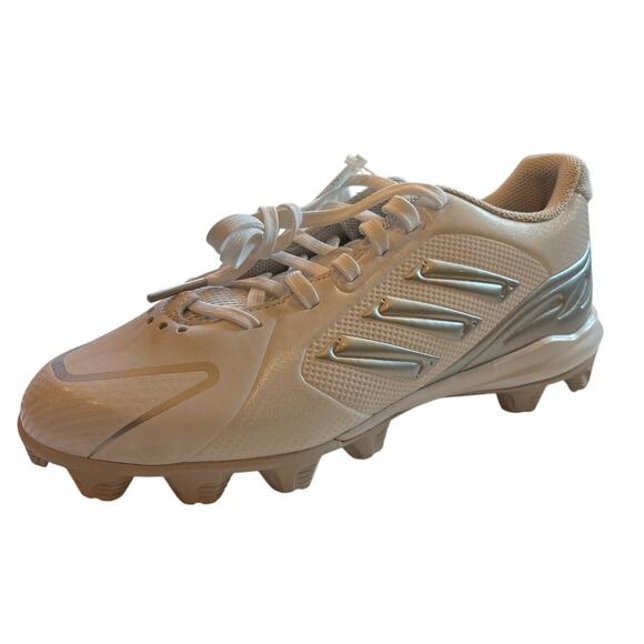Adidas PureHustle MD Softball Cleats FV9047 White Women Size 7 - Picture 1 of 12
